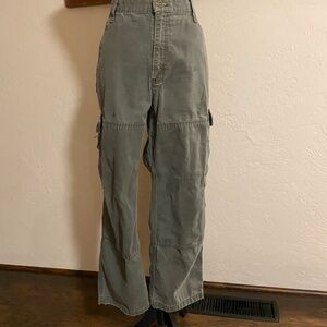 Carhartt workwear cargo pants 38x30 distressed